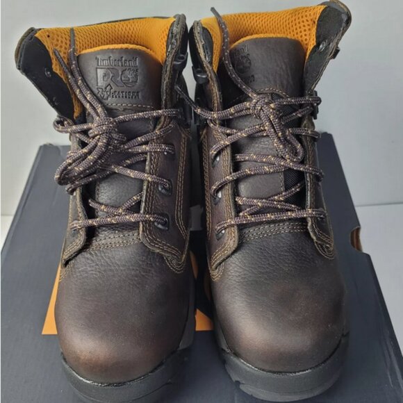 Timberland PRO Men's Helix 6" Waterproof Composite Lace-Up Boot - Size 6 - Picture 5 of 7